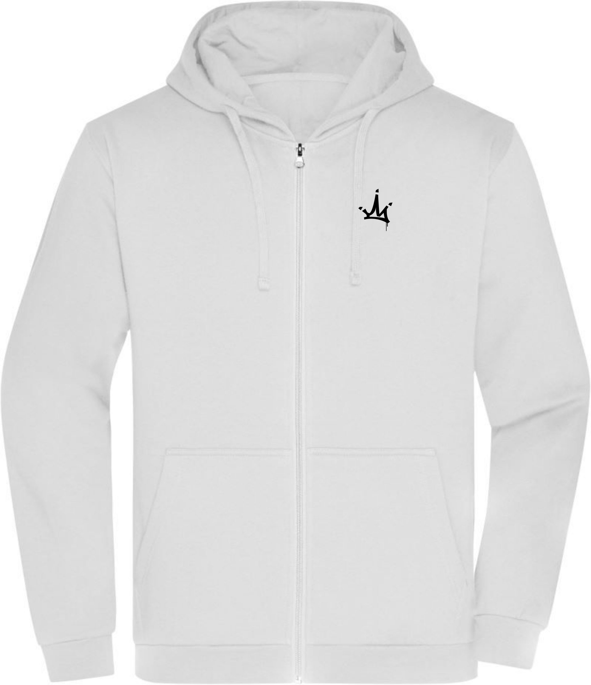 FW HOODIE JACKE URBAN STREET WHITE