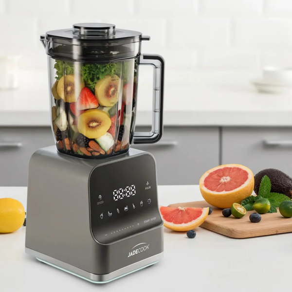 Licuadora Profesional Jade Cook 1000w Con Panel Touch 1.5l Negro