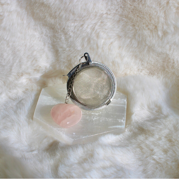 Rozenkwarts hart thee filter