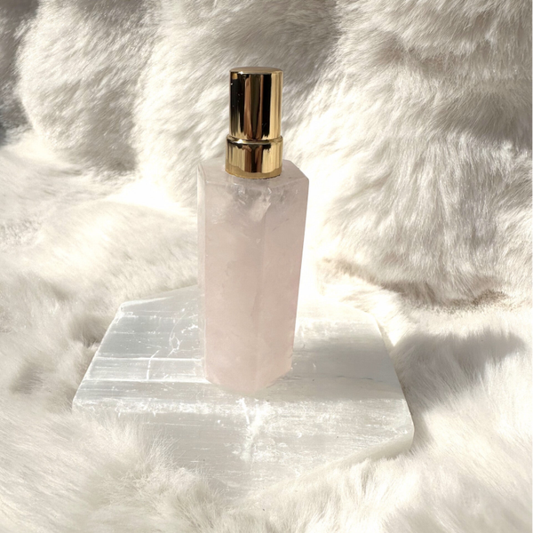 Rozenkwart parfum fles