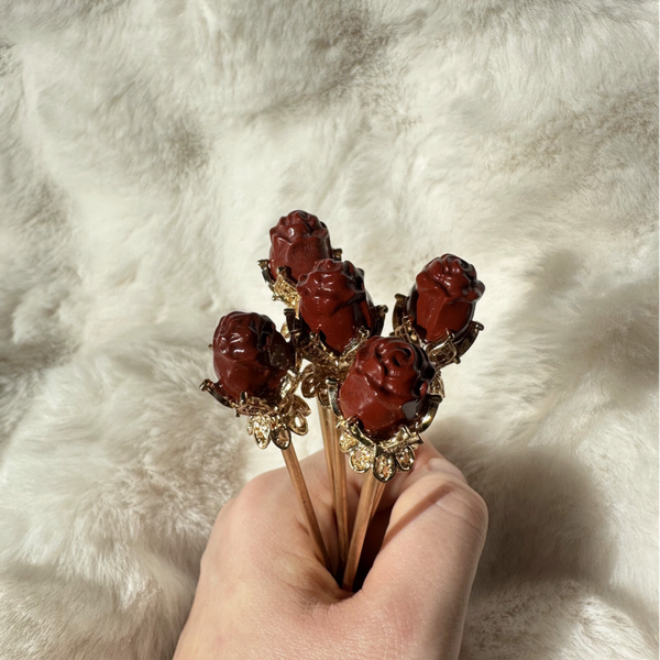 bundel Rode Jaspis forever rose