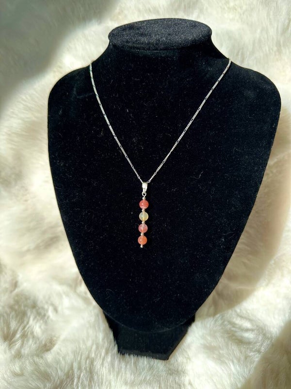 Abrikoos Agaat ketting