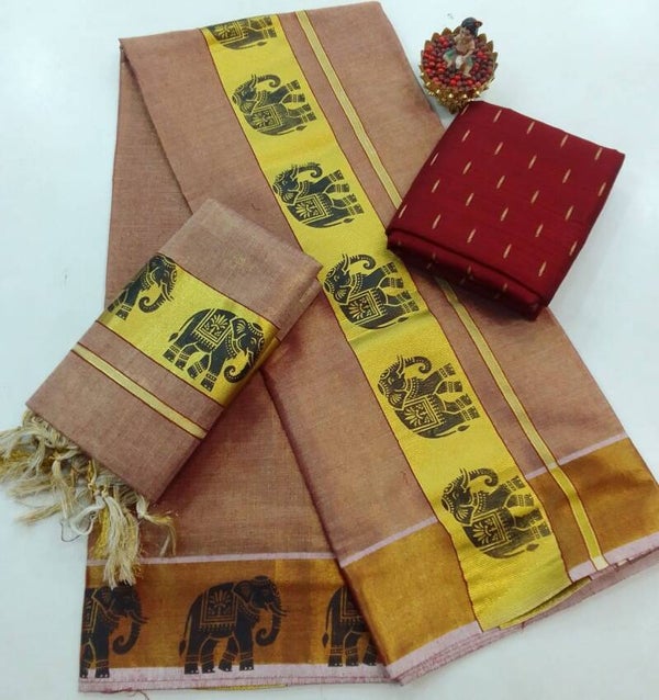 Colour Set mund with Elephant  print DWP SM