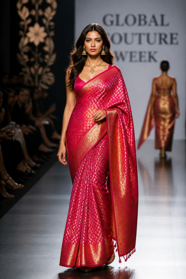 Kanchipuram Semi Silk Saree PRSAP2613