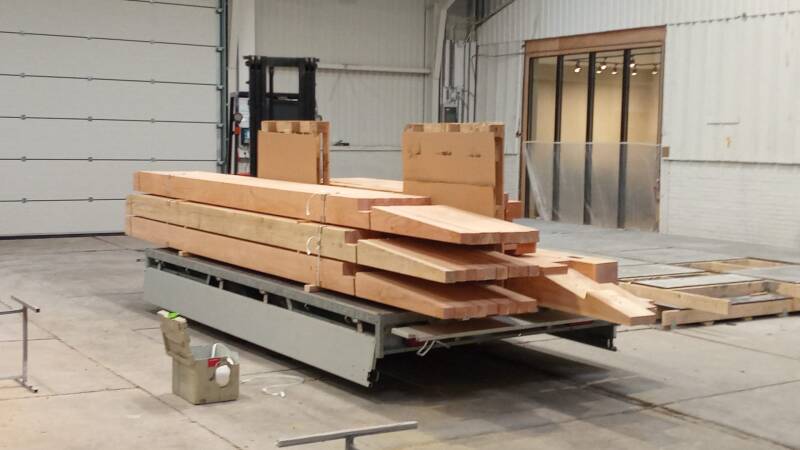 Prefab voorfbereiding