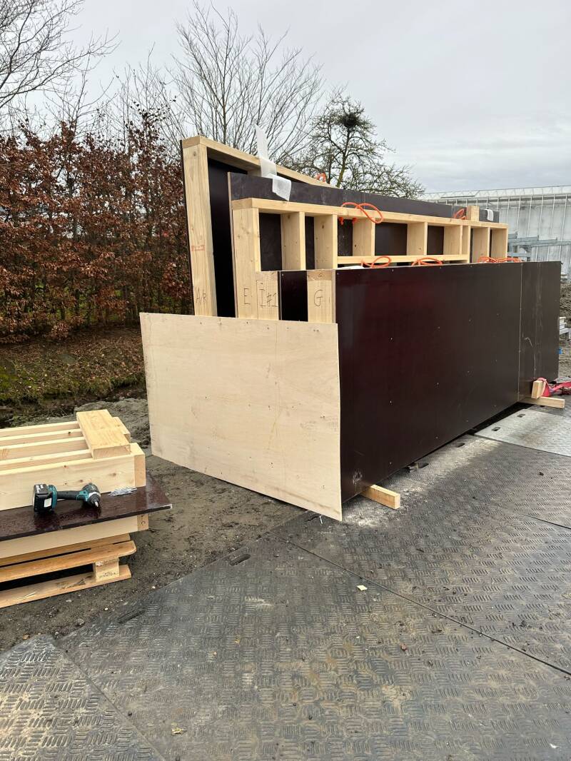 Prefab wand elementen