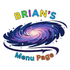 BRIAN'S MENU PAGE