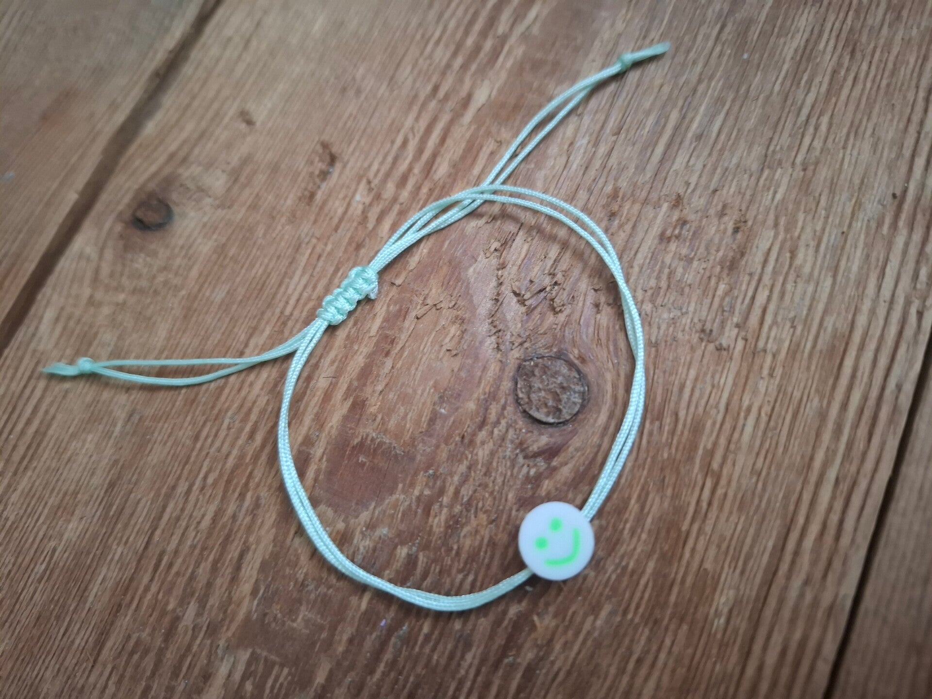 FILIGRANES Armband Smiley MINT