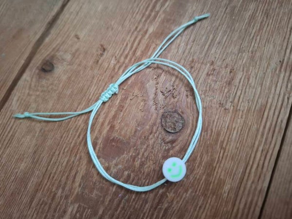 FILIGRANES Armband Smiley MINT