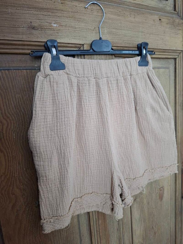 SHORTS Musselin SAND