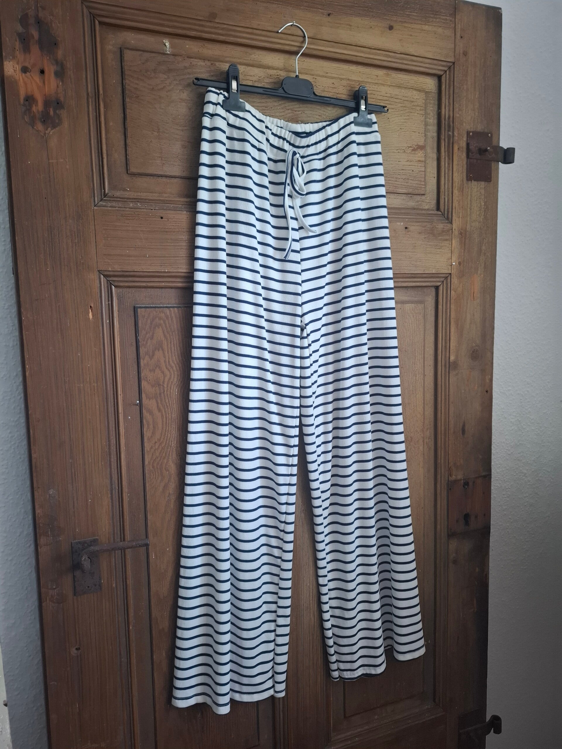 HOSE Streifen MARINE/WEIß