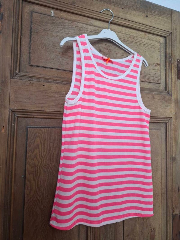 TOP gestreift PINK/WEIß