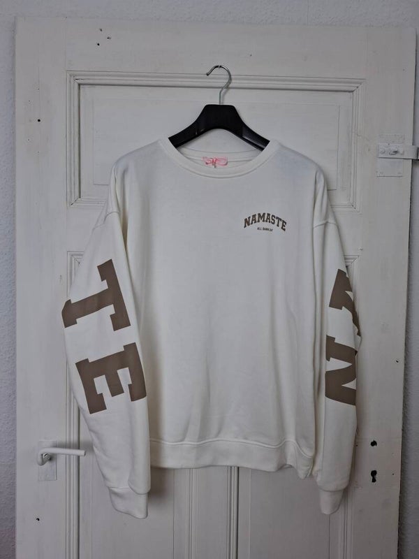 SWEATER Namaste weiß
