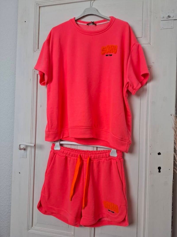 SET Sweat Shorts + Tshirt PINK