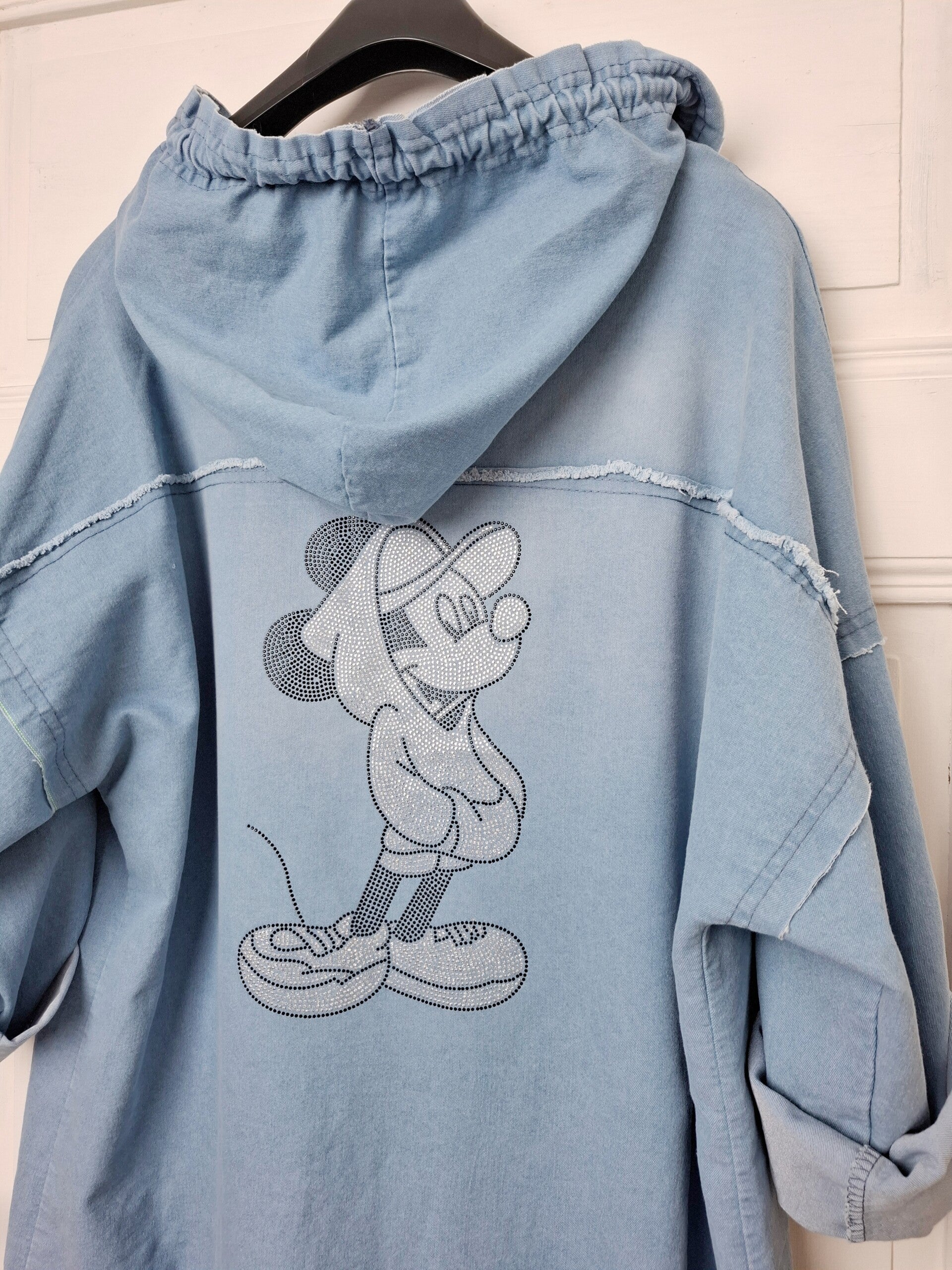 JEANSJACKE lang mit MICKEY MOUSE