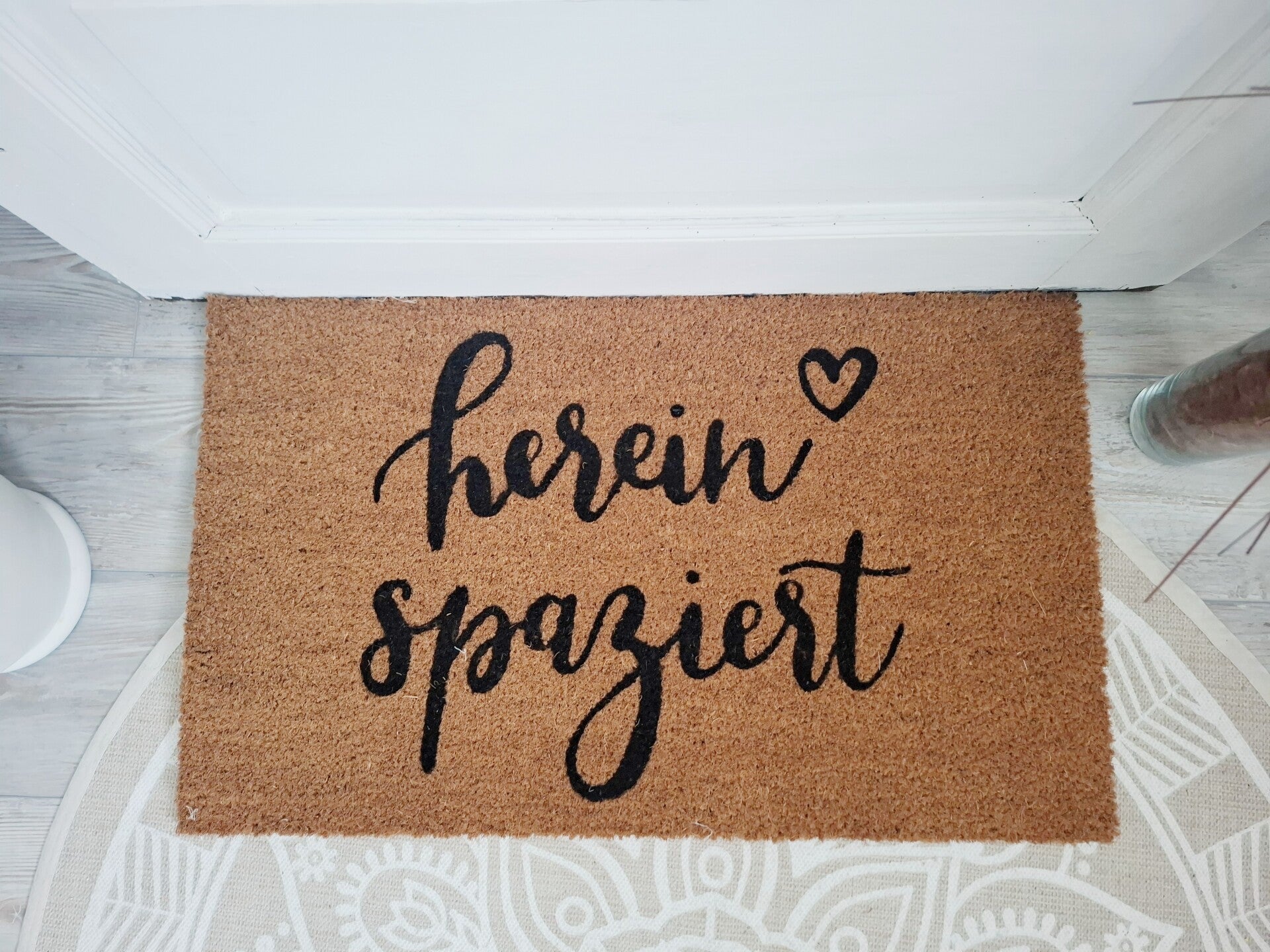 FUßMATTE Hereinspaziert