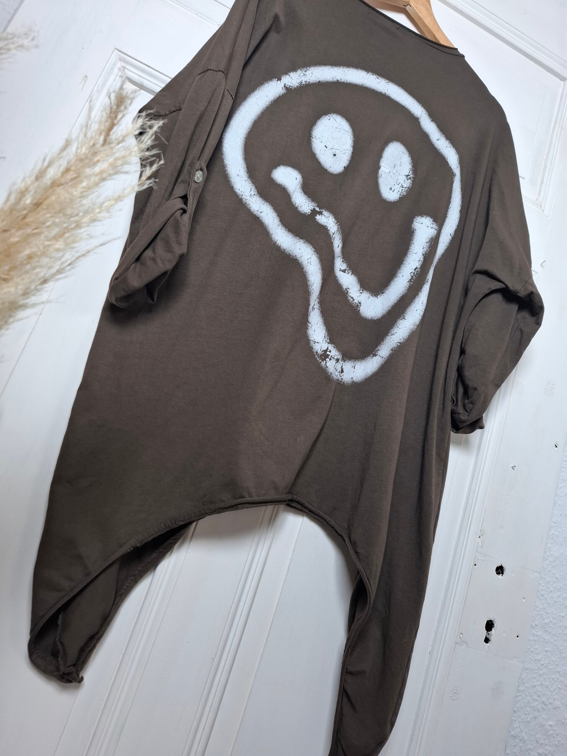 BIGSHIRT Smiley SCHOKO