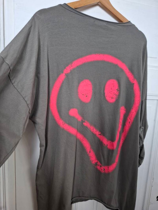 BIGSHIRT Smiley TAUPE