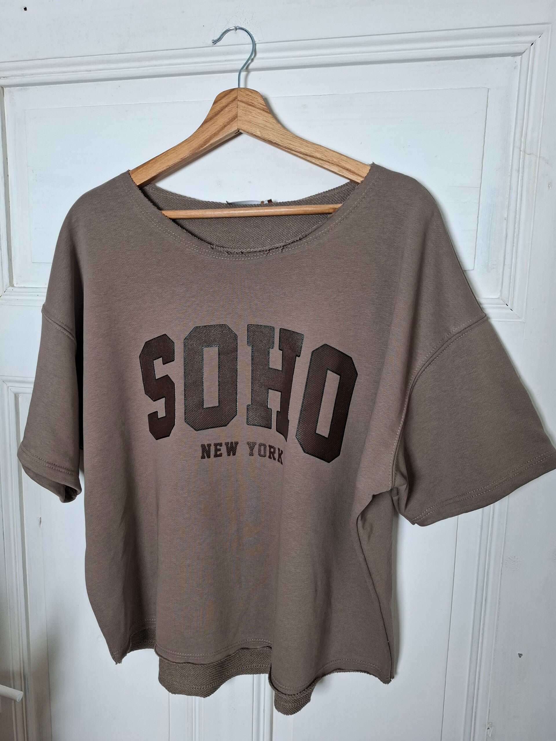 TSHIRT Soho New York TAUPE