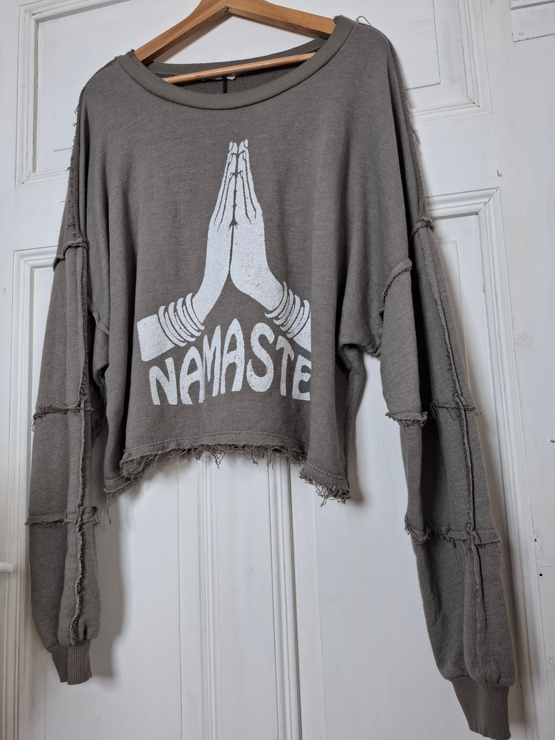 OVERSIZE Sweater NAMASTE TAUPE
