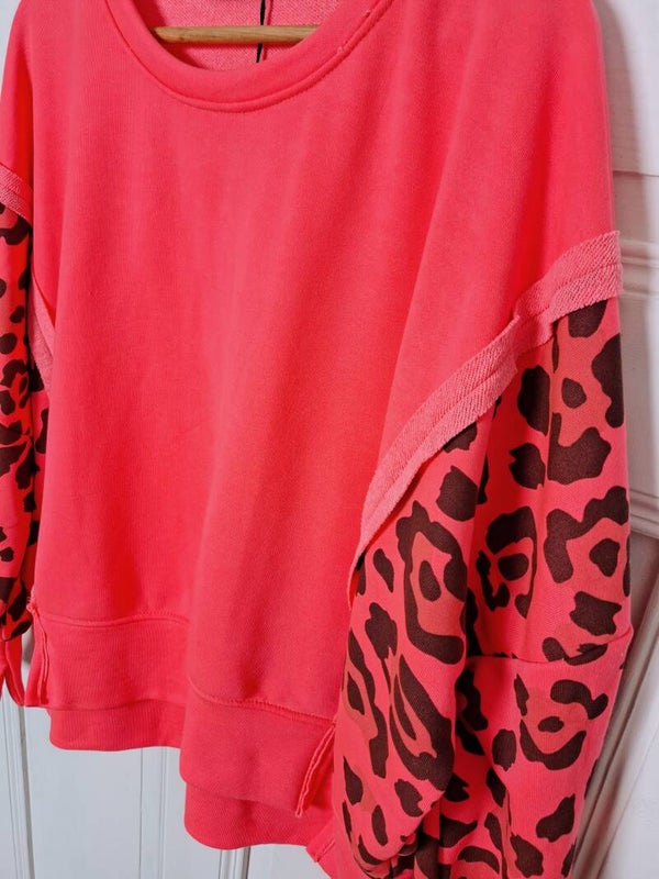 SWEATSHIRT Leo PINK