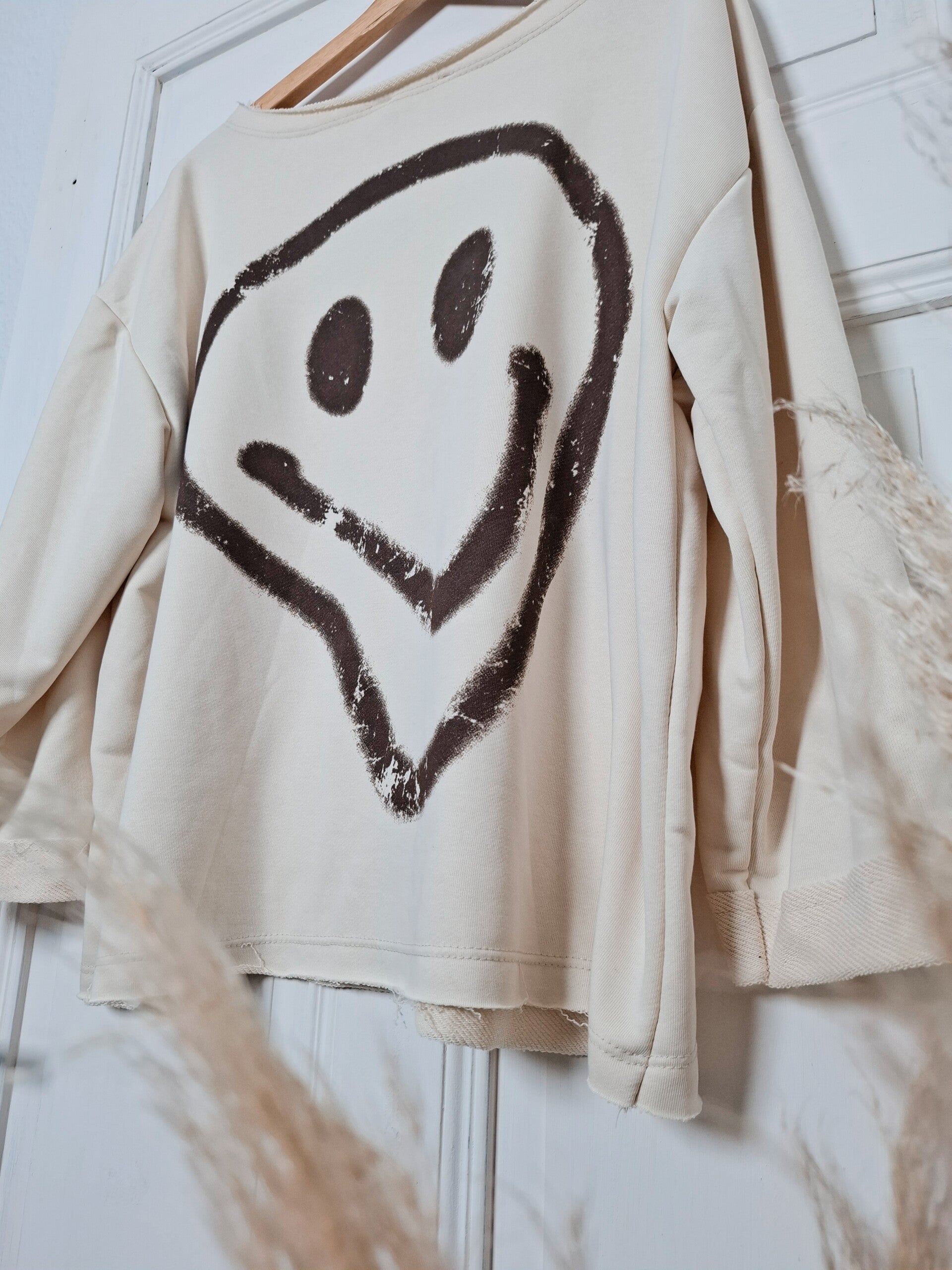 SWEATSHIRT Smile CREME