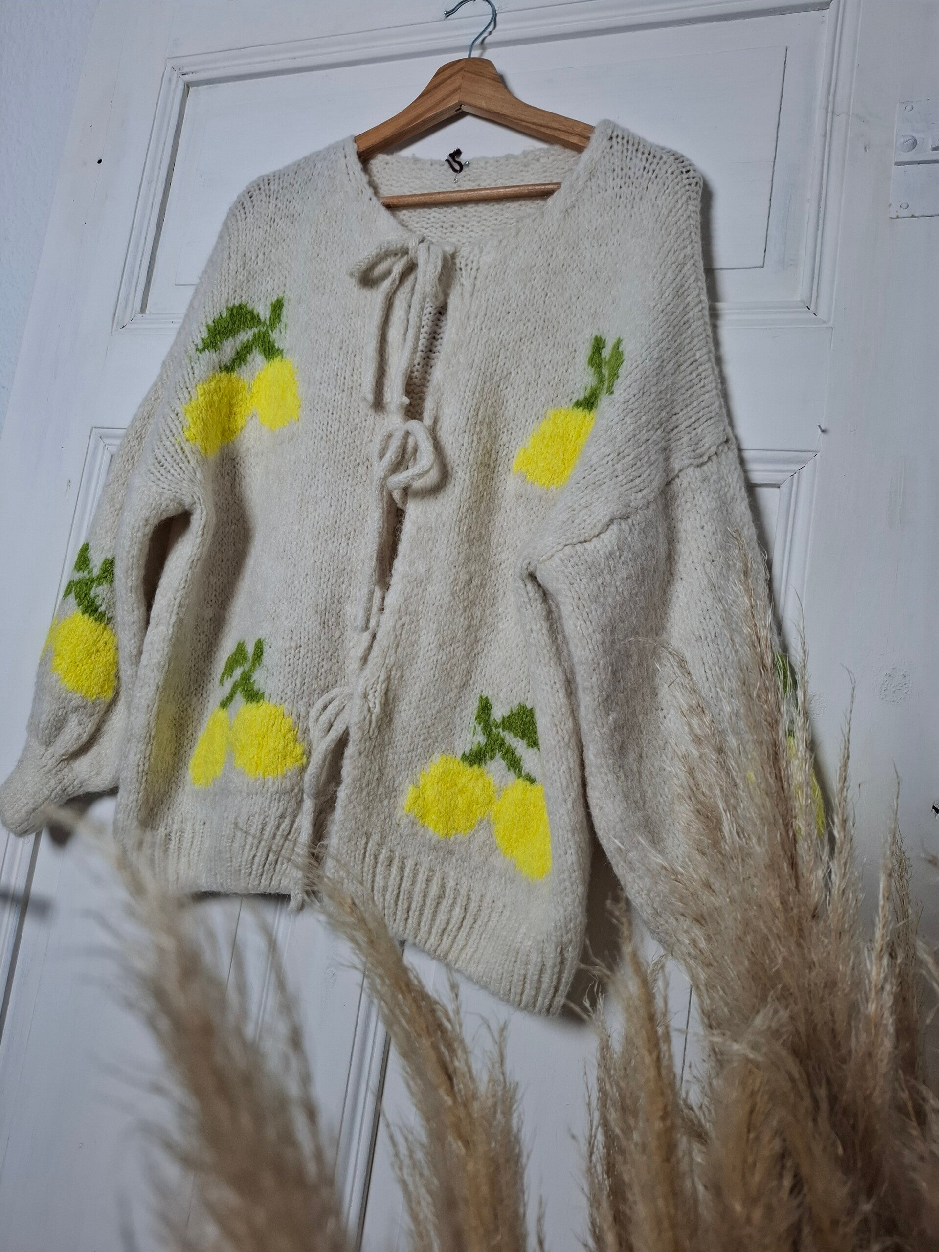 STRICKJACKE Zitrone