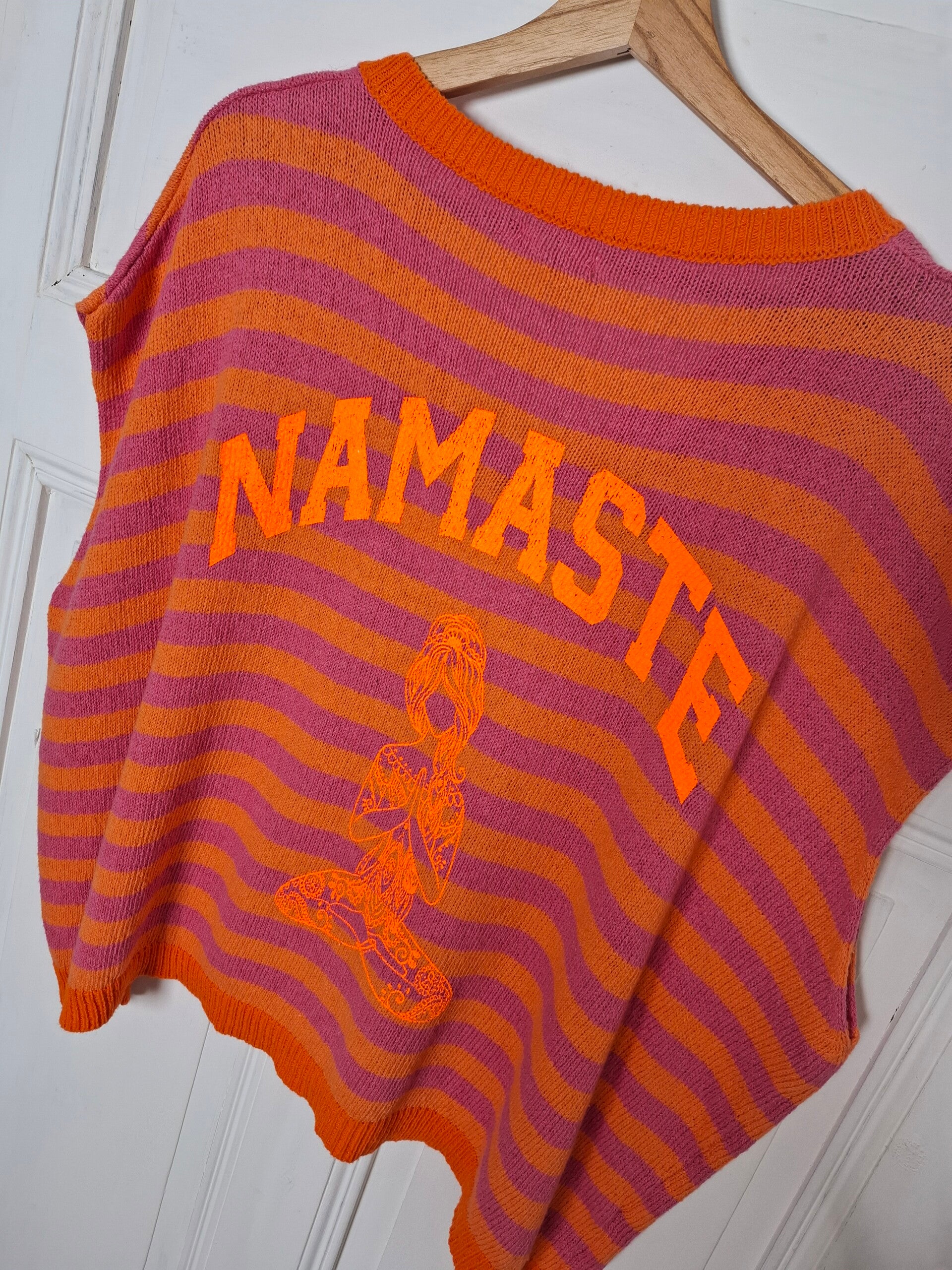 STRICK Namaste ROSA/ORANGE