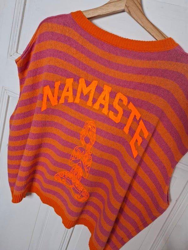 STRICK Namaste ROSA/ORANGE