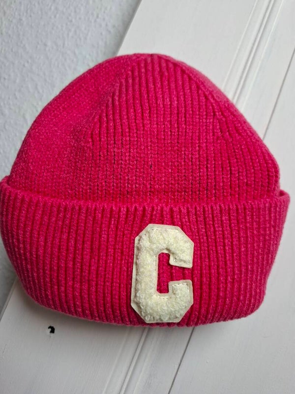 STRICKMÜTZE pink C