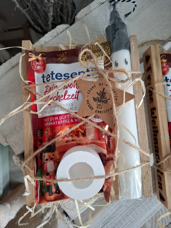 GESCHENKSET Weihnachten BADESALZ