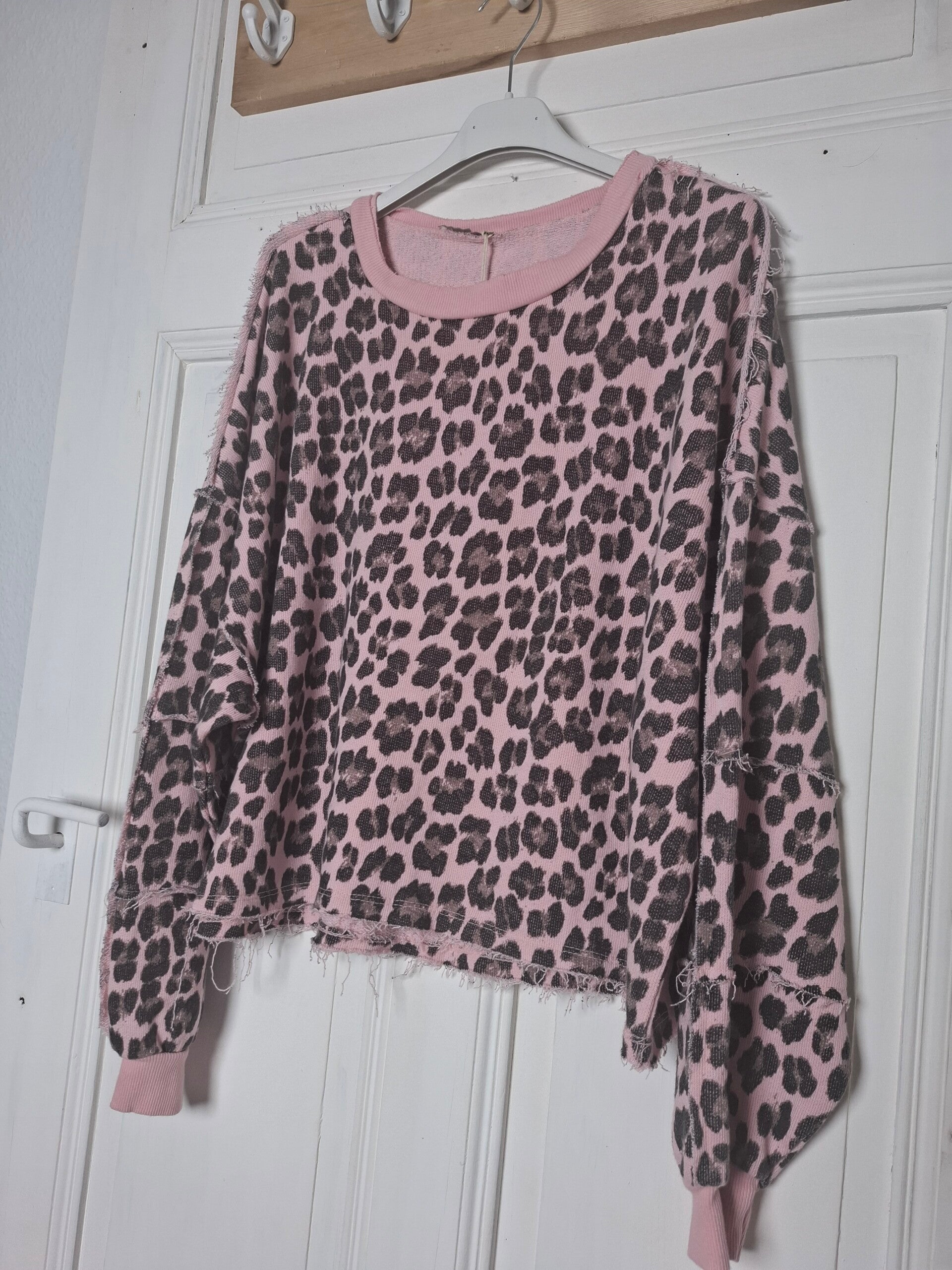 OVERSIZE Sweater LEO rosa