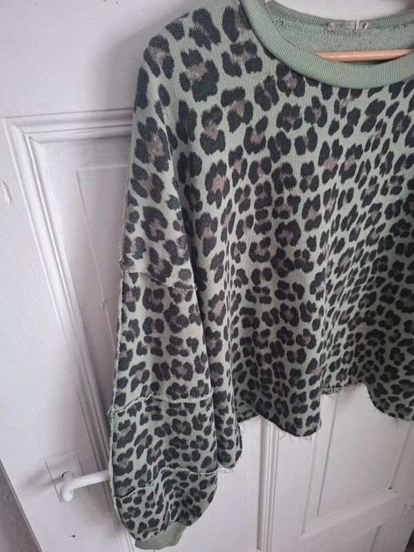 OVERSIZE Sweater LEO khaki