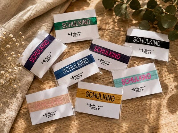Schulkind Armband | Geschenk zur Einschulung | Verschiedene Farben
