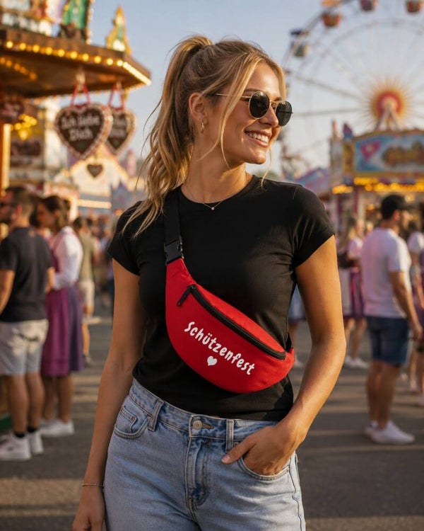Schützenfest Bauchtasche mit Herz – Praktisch, stylisch und festtauglich