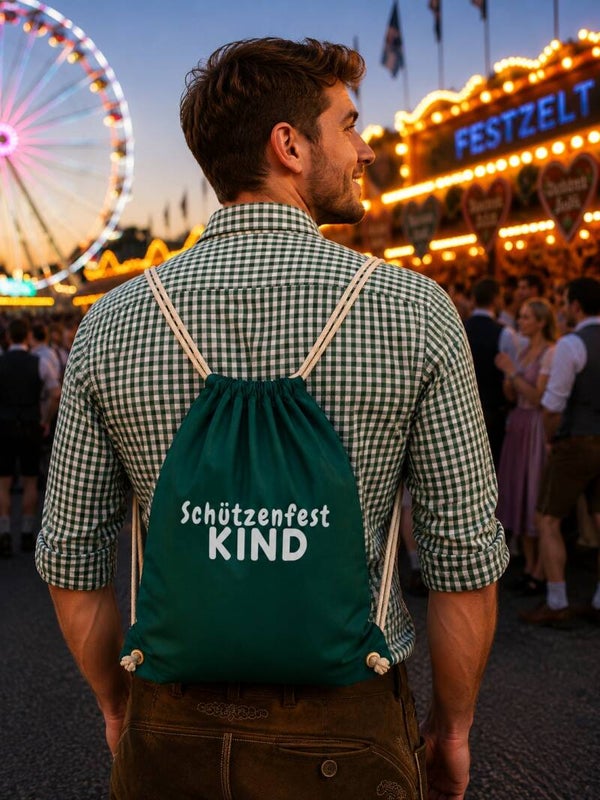 Turnbeutel „Schützenfestkind“ ♡ Für echte Dorfkinder