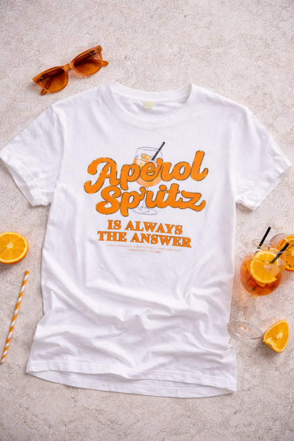 T-Shirt „Aperol Spritz“ – Dein Sommer-Statement