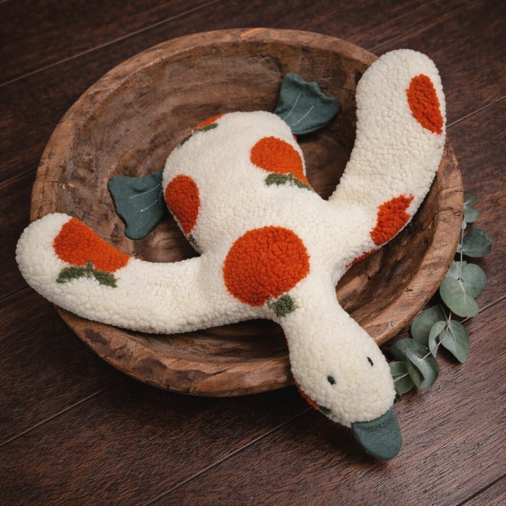 Handgenähte Gans – Kuscheltier & Kinderzimmer Deko | Handmade