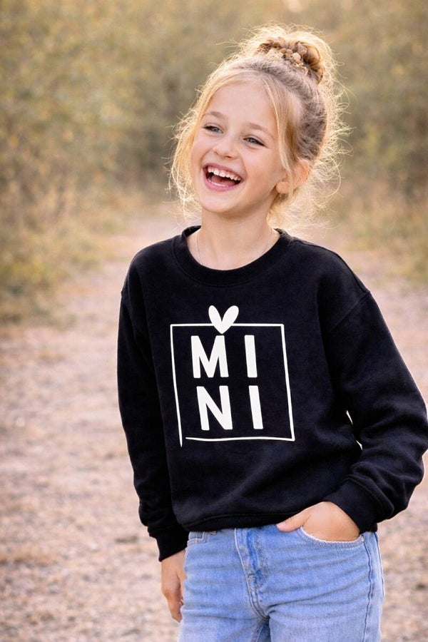 SWEATER "MINI" schwarz
