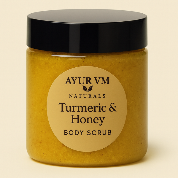 Turmeric and honey scrub - Exfoliates Dead Skin