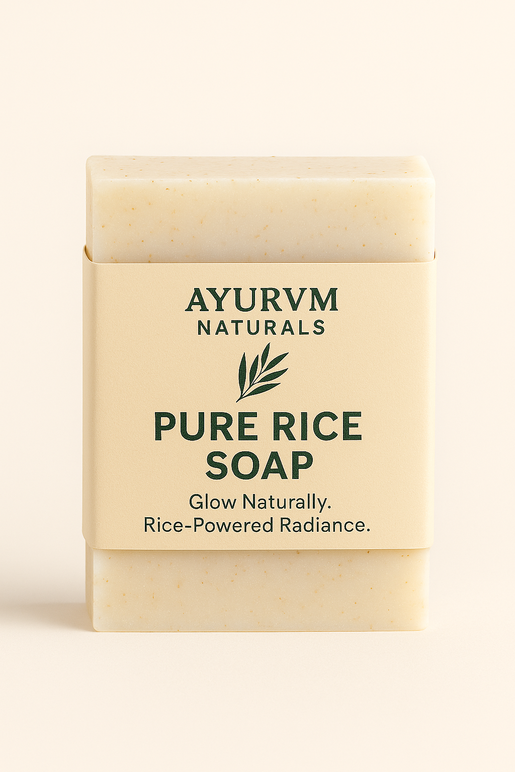 AyurVM Naturals Pure Rice Soap