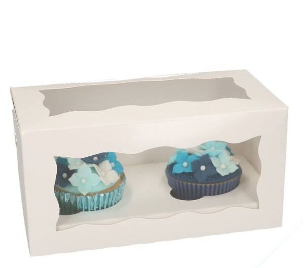 Doosje voor 2 cupcakes