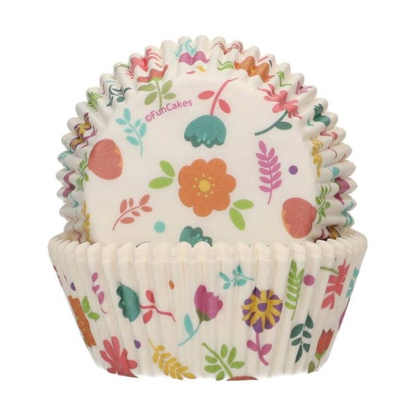 FC baking cups bloemen