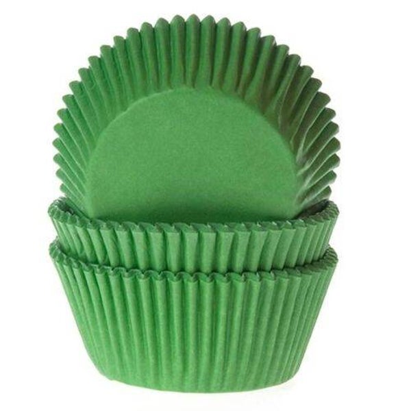 HOM baking cups blad groen