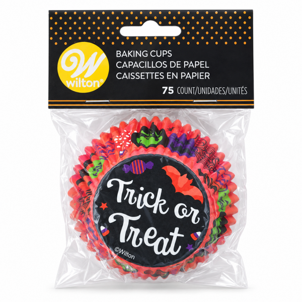 Wilton baking cups 'trick or treat'