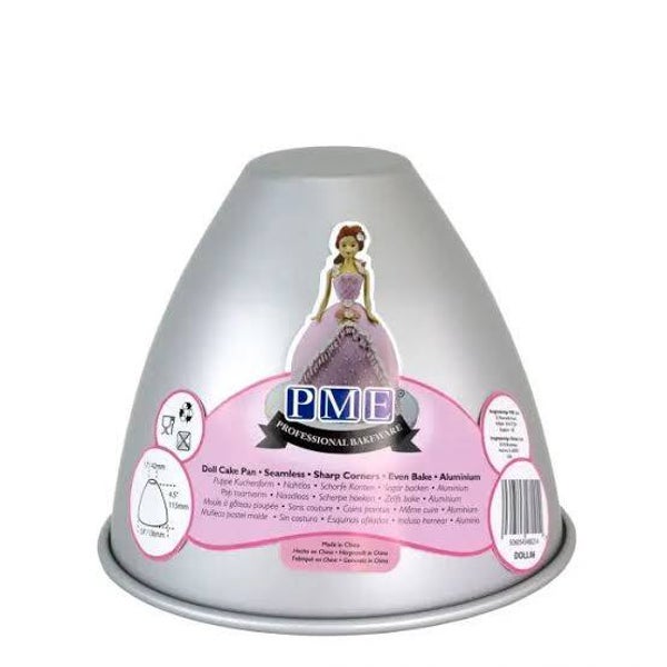 Doll cake bakblik