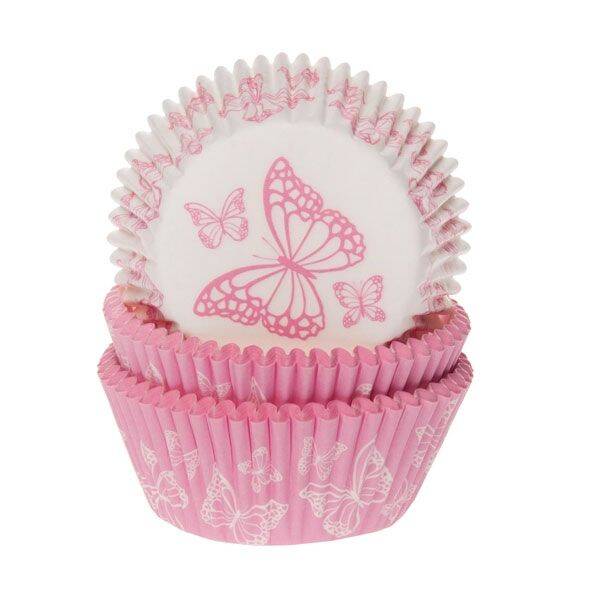 HOM baking cups vlinder
