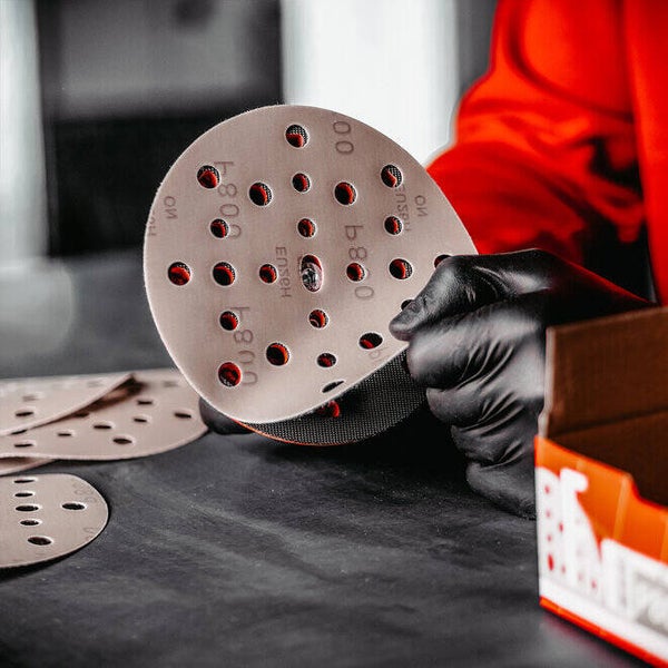 CAR system sanding disc F.19 Folieschuurmiddel - 150 mm doos 50 stuks