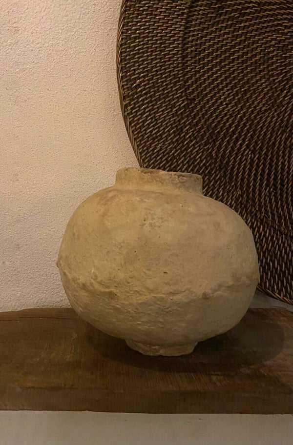 Papier maché vaas 2