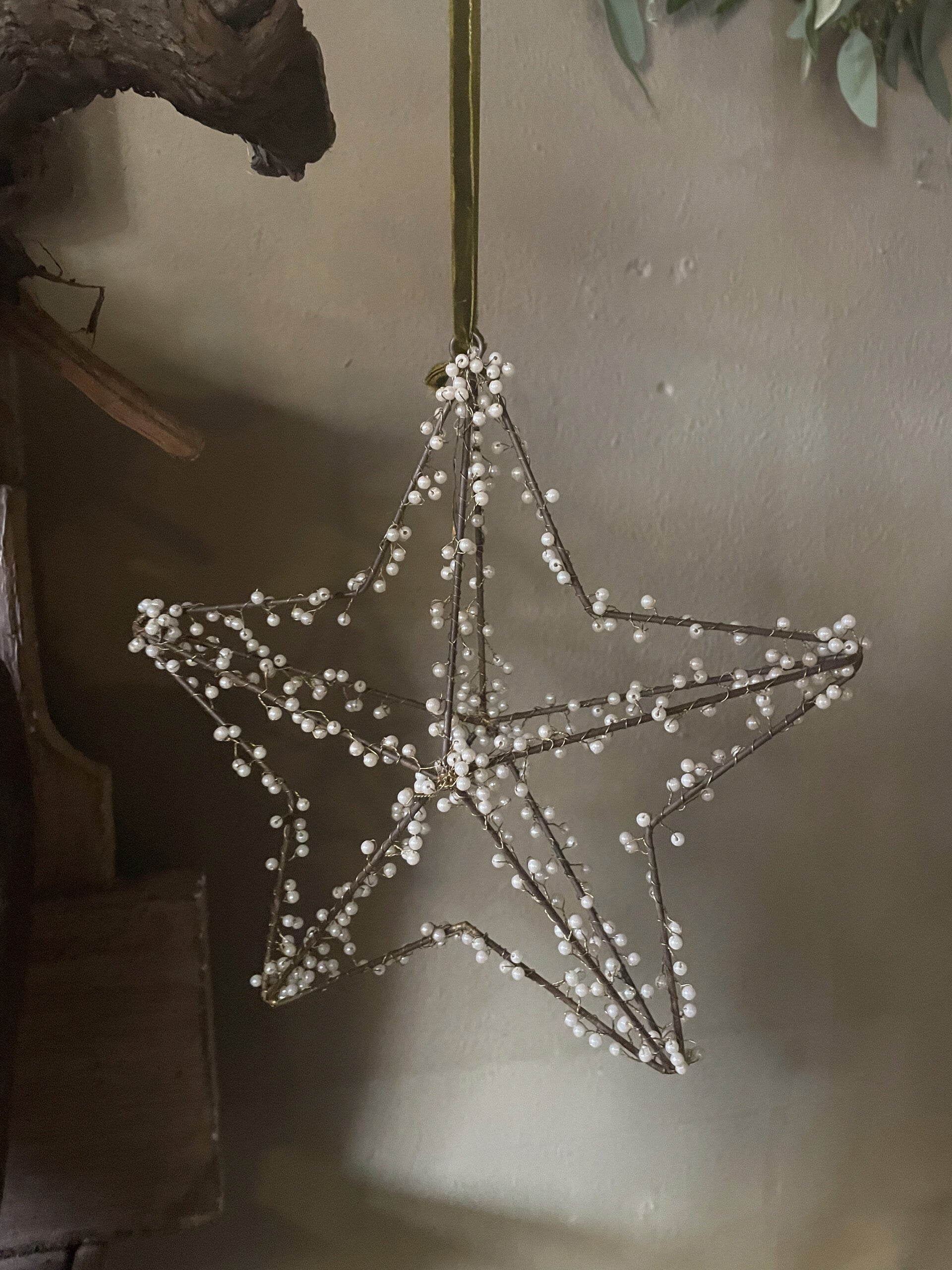 ster met pareltjes mt L